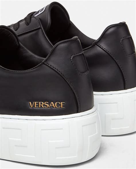 men versace sneakers|versace greca sneakers men's.